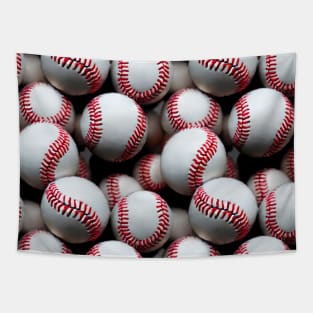 Baseball ball pattern Tapestry