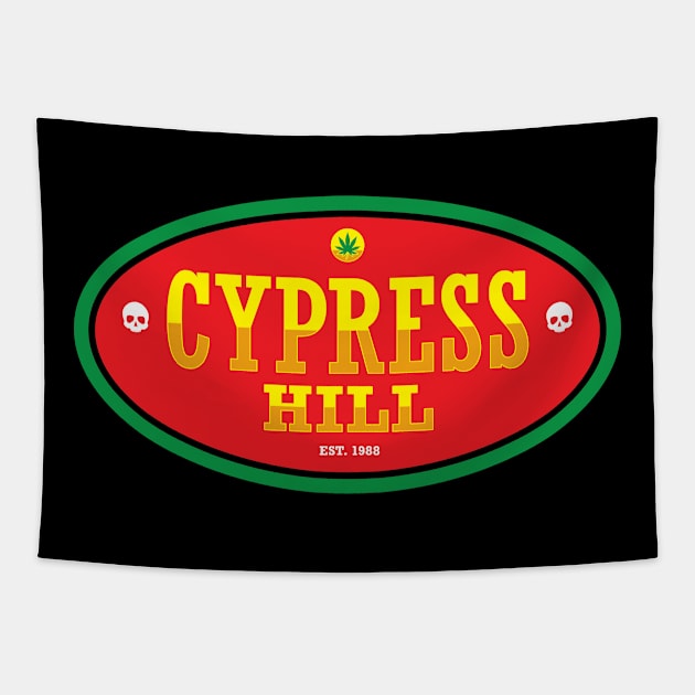 Cypress Phillies Tapestry by DIGABLETEEZ