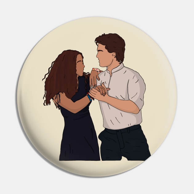 Julie and Luke - Perfect Harmony | Julie and the Phantoms Pin by hereidrawagain