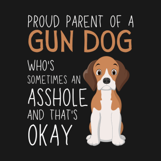 Proud Parents of Gun Dog Pet Lover T-Shirt