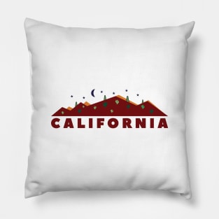 California Scenic Night Pillow