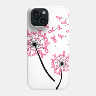 World Breast cancer Awareness Dandelion Awesome Phone Case