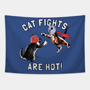 Cat Fights Are Hot Tapestry