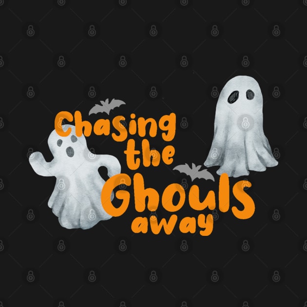 Halloween Ghost ghouls by KZK101