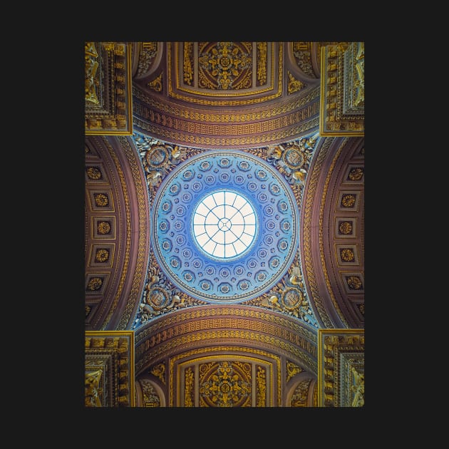 ornate ceiling architectural details by psychoshadow