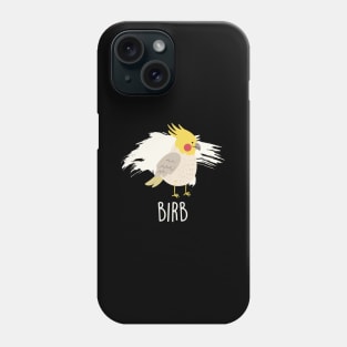 Birb Yellow Cockatiel Bird Phone Case