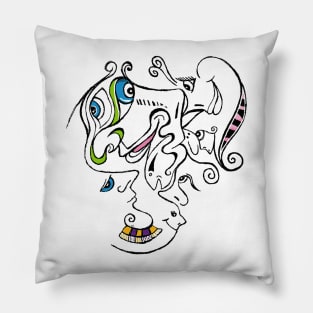 doodleflow1 Pillow