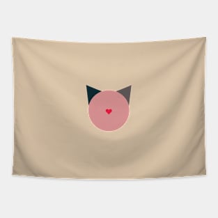 blooming cat Tapestry