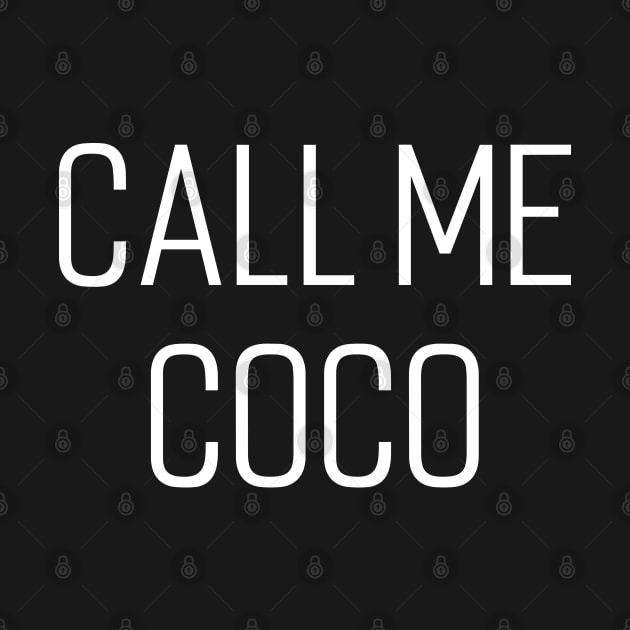 Call Me Coco -Cori. Gauff by Emma