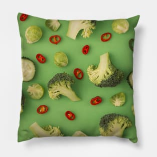 good food good mood Pillow