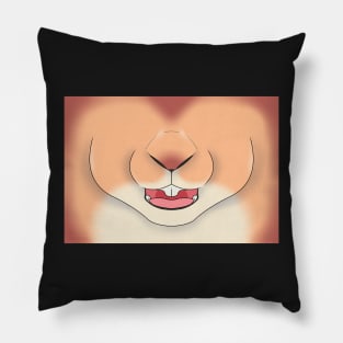 Strawberry Blonde Bunny Face Pillow