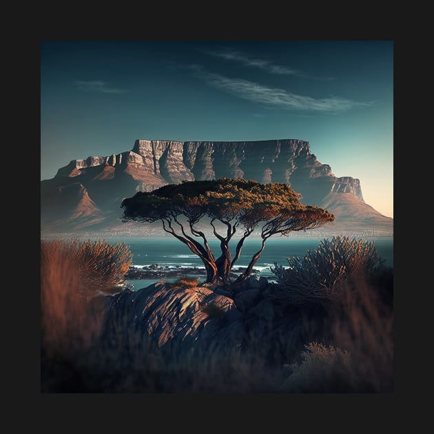 Stylised Table Mountain by CPT T's