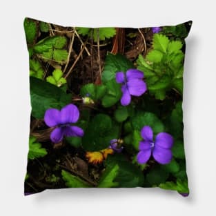 Violets Pillow