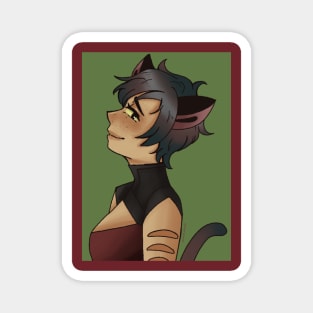 Short Haired Catra Magnet