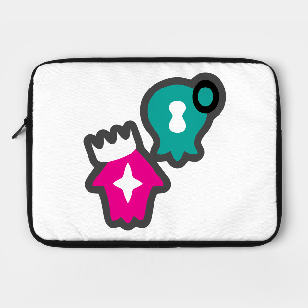 Pearl Marina Logo Splatoon 2 Laptop Case Teepublic