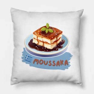 Moussaka | Traditional Greek foods Pillow