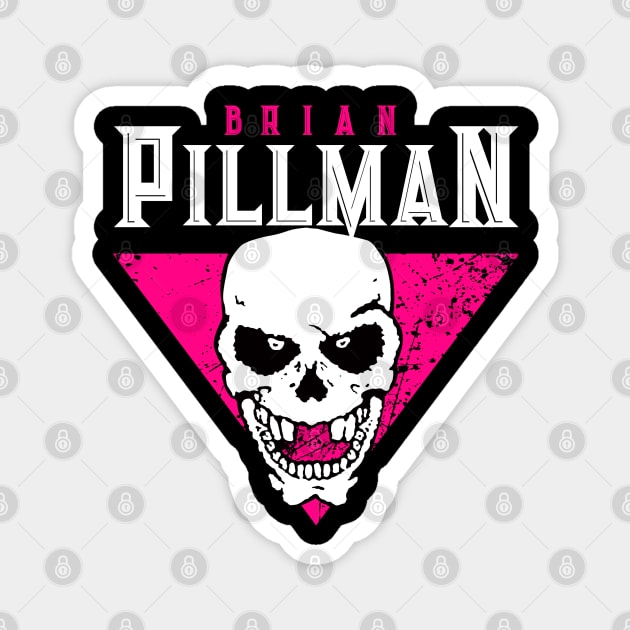 Brian Pillman - Hart Foundation Magnet by lockdownmnl09