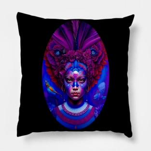 Extraterrestrial Alien Onslaught. Pillow