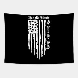 Patriotic Flag Shirt Tapestry