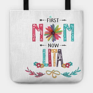 First Mom Now Lita Wildflowers Happy Mothers Day Tote