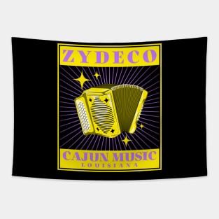 ZYDECO MUSIC T-SHIRT Tapestry