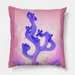 Lilac Coral Pillow