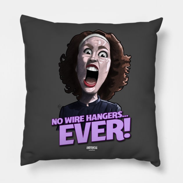 Joan Crawford Pillow by AndysocialIndustries