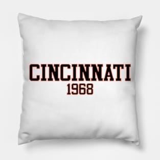 Cincinnati 1968 (variant) Pillow