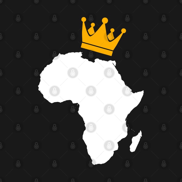 African King, African Queen, Africa, Crown by UrbanLifeApparel