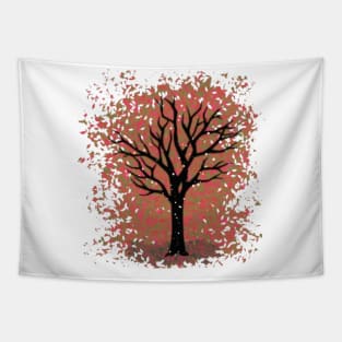 autumn tree Tapestry