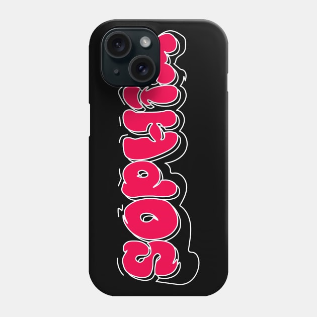 SOPHIA NAME CROWN QUEEN PERSONALIZED SOPHIA Phone Case by click2print