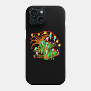 Abstract happy holiday gift for you Phone Case