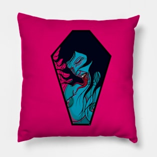 Coffin Hag Scream Pillow