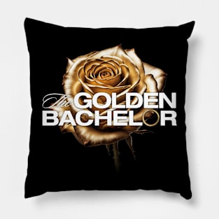 Golden Bachelor - golden rose aesthetic Pillow