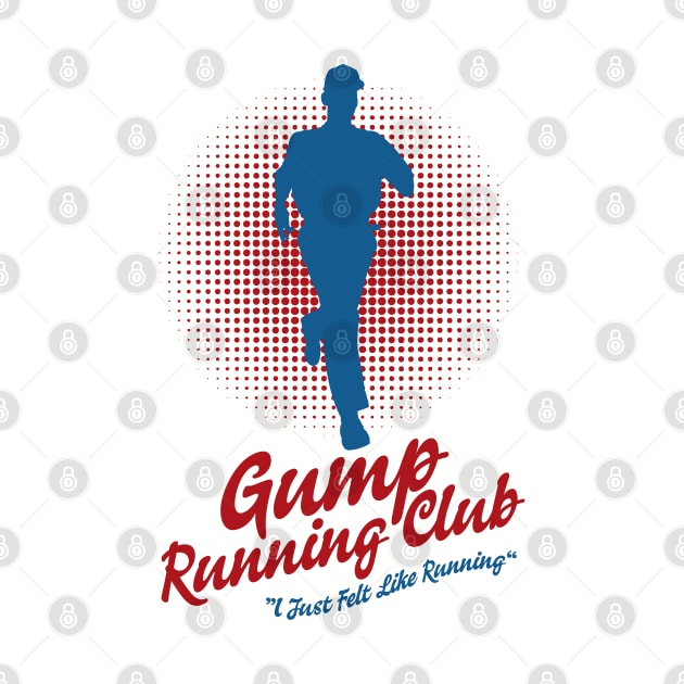 Gump Running Club - I just Felt Like Running by Meta Cortex