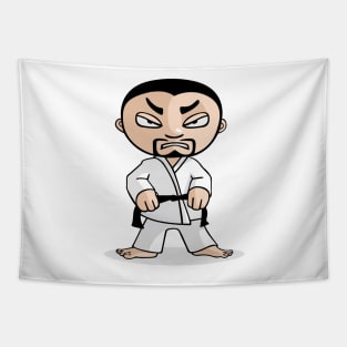 Karate man Tapestry