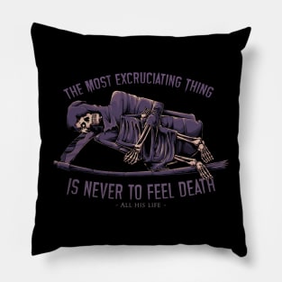 immortality curse Pillow