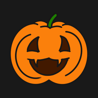 Cute pumpkin laughing | Halloween Pumpkin | spooky T-Shirt