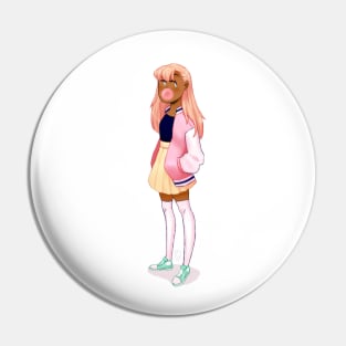 Bubblegum Girl Pin