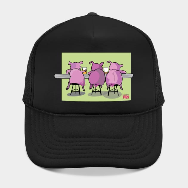 Thirsty Pigs by ByersArtLab