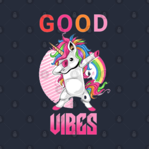 Good vibes unicorn by YuriArt