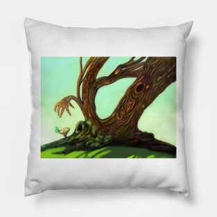 Charmed wood Pillow