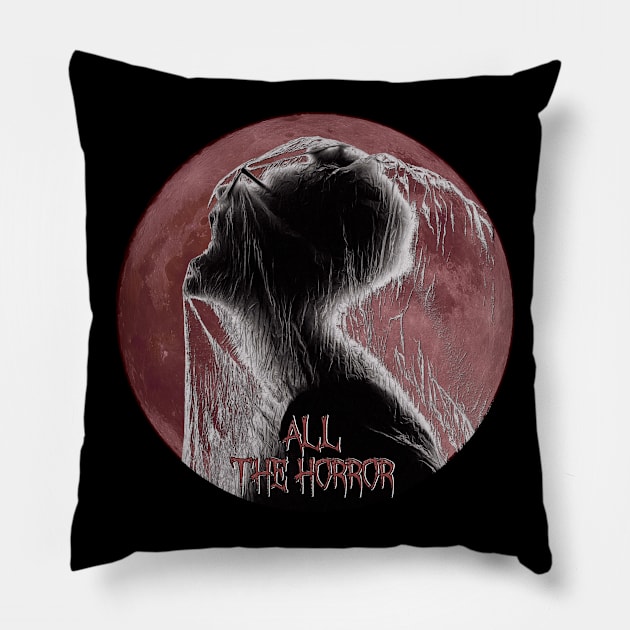 I Scream Pillow by All The Horror