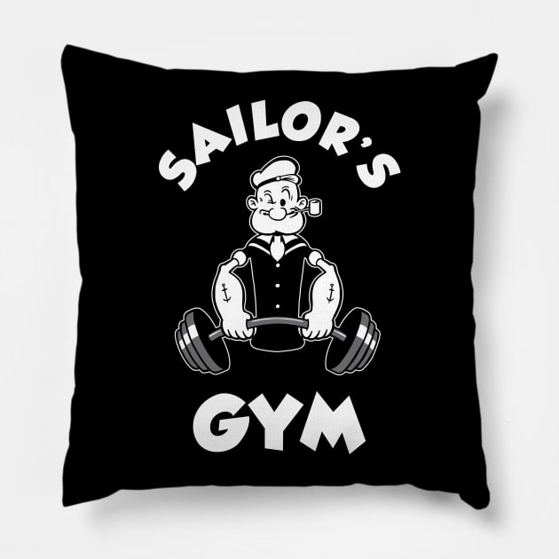 Sailor's Gym Pillow by zemluke