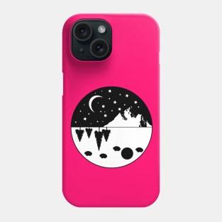 Night and Day Phone Case