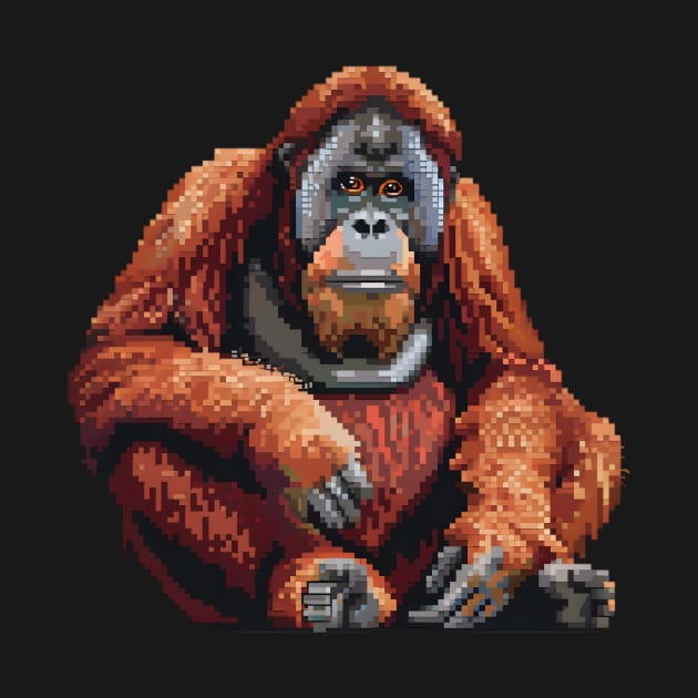 16-Bit Orangutan by Animal Sphere