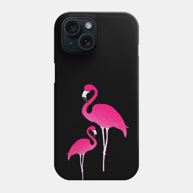 Caribbean Flamingo Phone Case by novaya