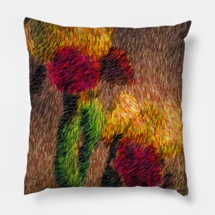 Wild flowers Pillow