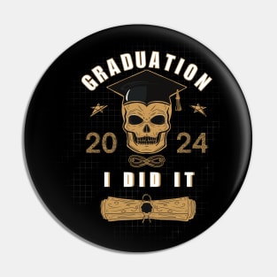 Graduation - I did it 2024 Pin