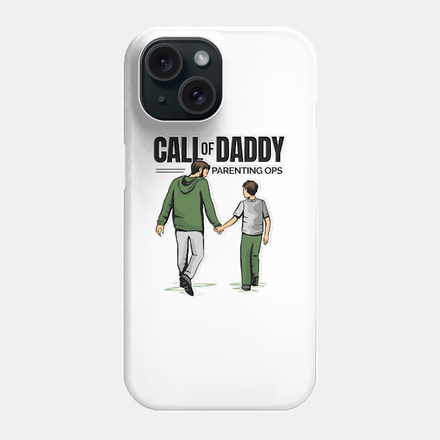 CALL OF DADDY Phone Case by Bombastik